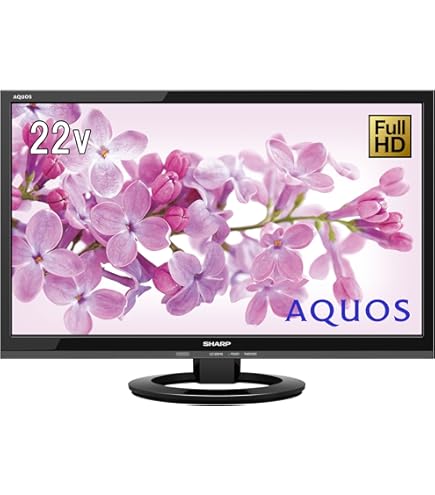 Amazon | シャープ 22V型 ハイビジョン 液晶テレビ ホワイト AQUOS LC